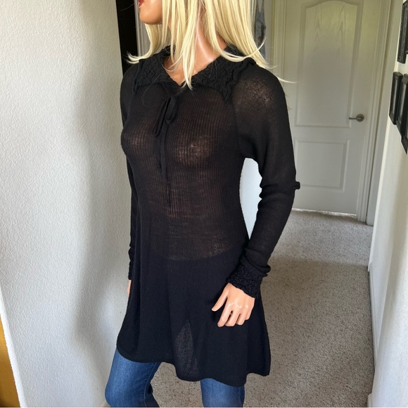 Anthropologie SITA MURT/ Embellished Sweater Tunic - Picture 4 of 13